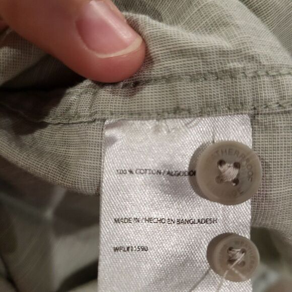 Original Weatherproof Vintage Fit Long Sleeved Button Up Shirt Mens XL - Picture 7 of 7